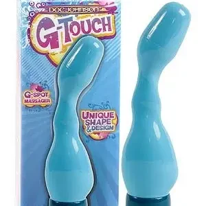 Special Discount Doc Johnson G Touch G Spot Adult Vibrator Blue