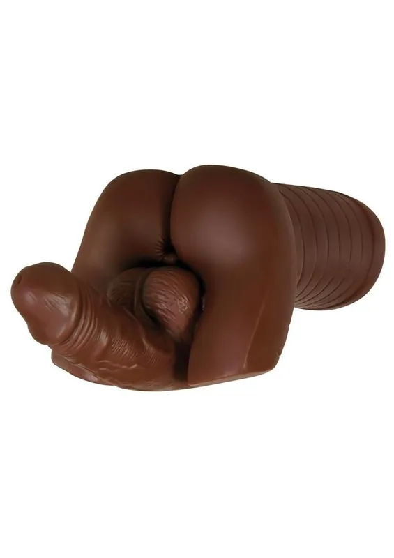 Super Sale Gender X Backdoor Bash Stroker with Vibrating Cock Ring