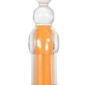 Price Drop Gender X Orange Dream Silicone Rechargeable Beads with Remote Control