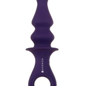 Gender X Ring Pop Rechargeable Silicone Vibrating Anal Plug In Demand