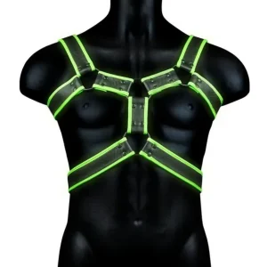 Ouch! Bonded Leather Body Harness Free Delivery
