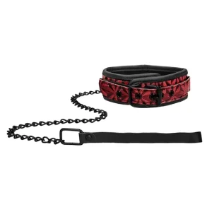 Seasonal Sale Ouch! Luxury Collar with Leash