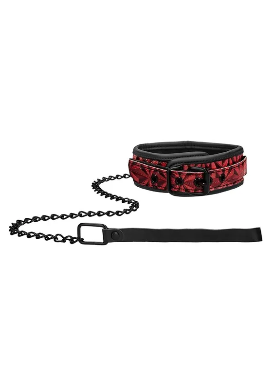 Seasonal Sale Ouch! Luxury Collar with Leash