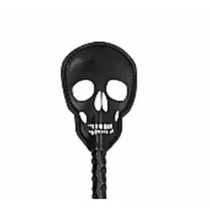 Ouch! Skulls and Bones Skull Leather Crop Flash Sale