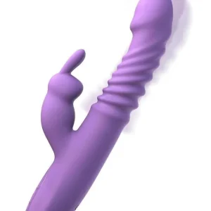 Weekend Sale Fantasy For Her Thrusting Silicone Rabbit Multi Function Rechargeable Waterproof