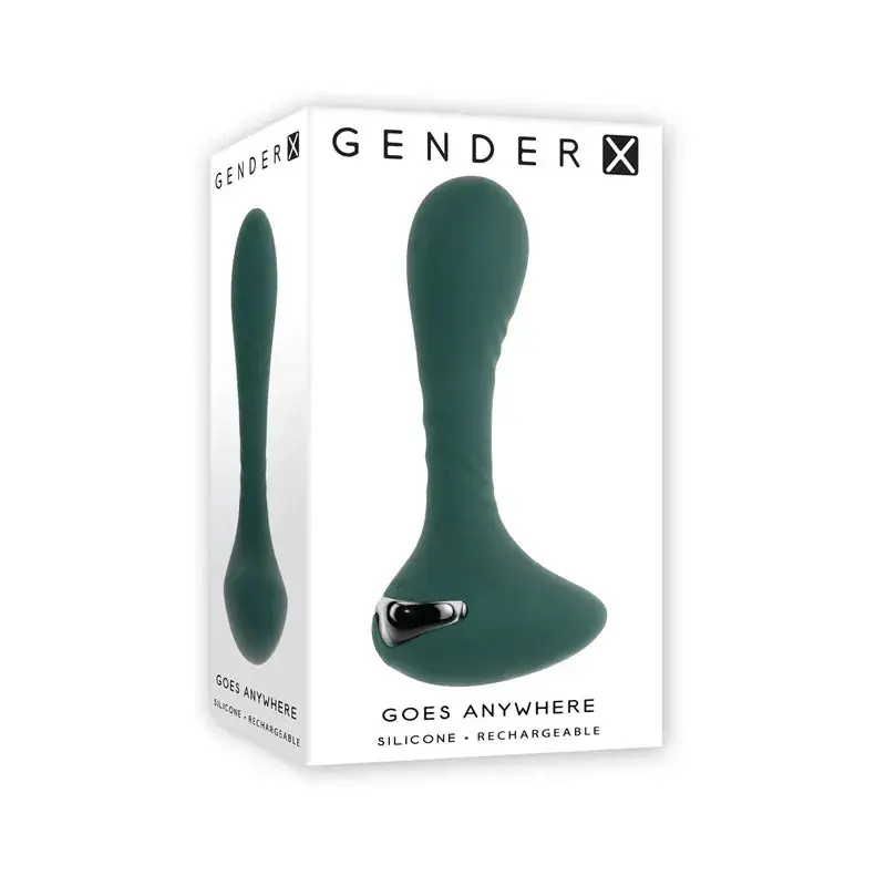 Premium Gender X Goes Anywhere Rechargeable Silicone Anal Plug