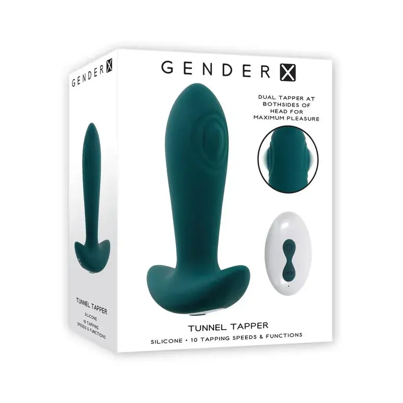 Gender X Tunnel Tapper Rechargeable Silicone Anal Plug Big Sale