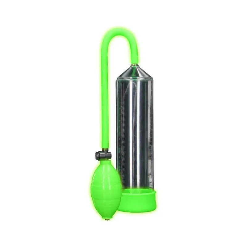 Ouch! Classic Glow in the Dark Penis Pump Time-Limited