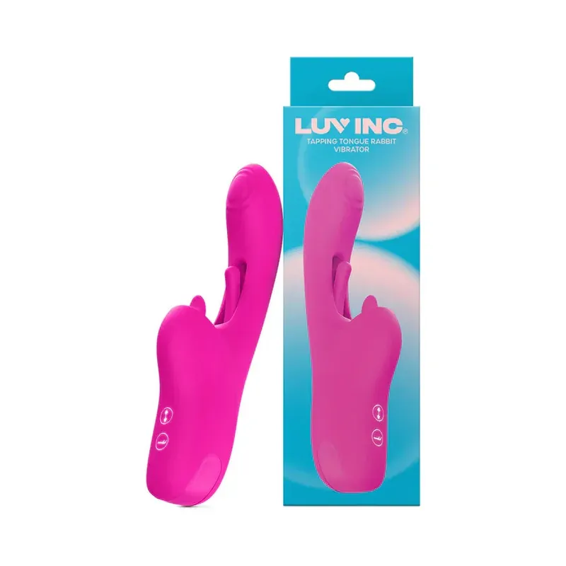 Authentic Luv Inc Tr46: Tapping Tongue Rabbit Vibrator