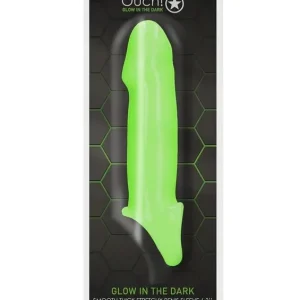 Ouch! Smooth Thick Stretchy Penis Sleeve Glow in the Dark Factory Price