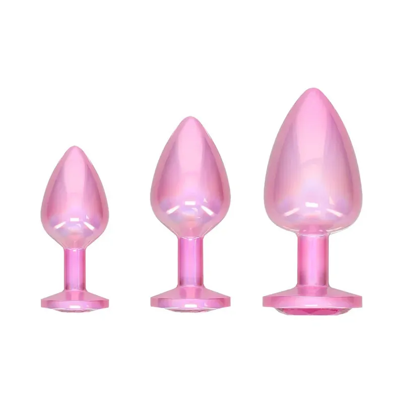 Ouch! International Paris Collection Metal Anal Plug Set Time-Limited