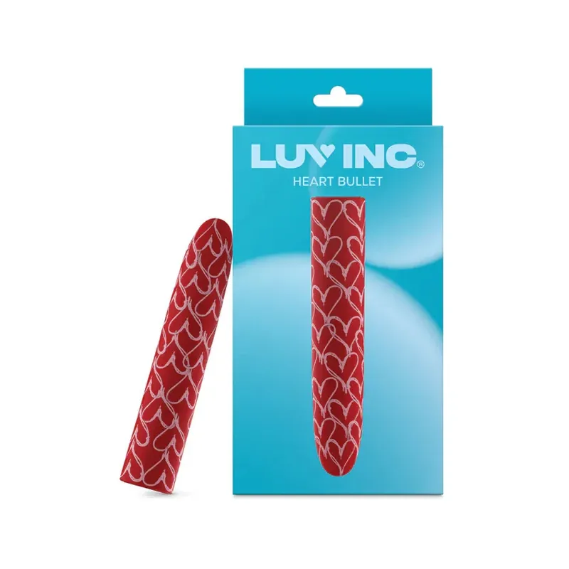 Get Yours Luv Inc Hb82 Heart Bullet Vibrator