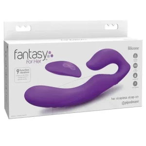 Fantasy For Her Ultimate Rechargeable Multi-Function Strapless Strap-on with Remote Control Buy Online