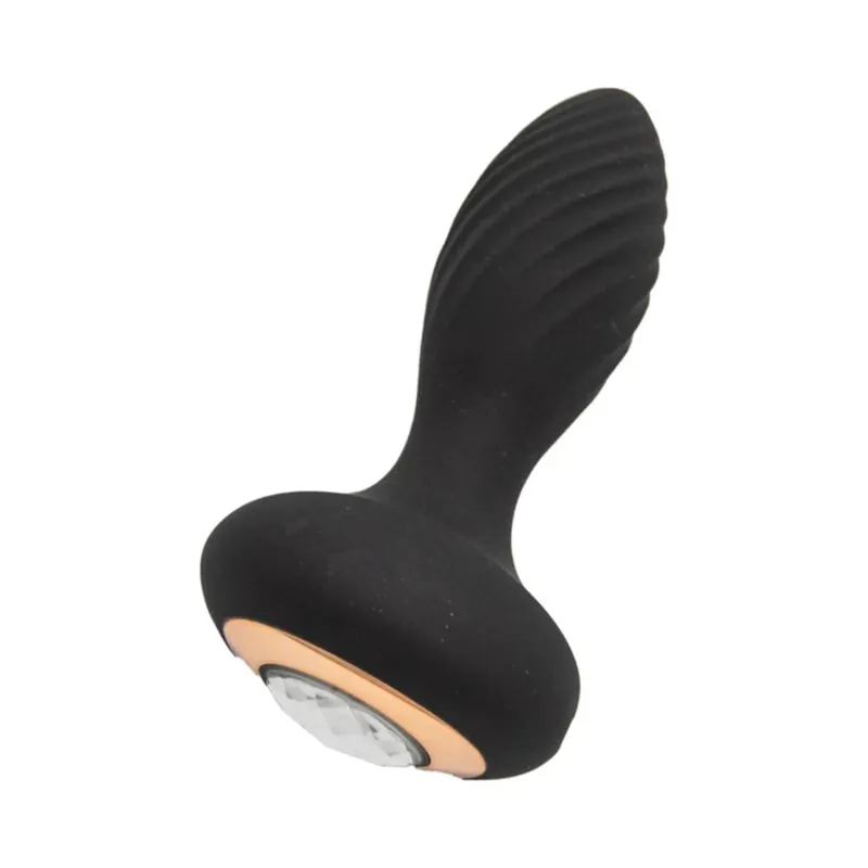 Goddess Diamond Vibrating Rechargeable Silicone Plug Next Day Delivery