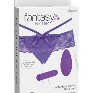 Fantasy for Her Crotchless Panty Thrill-Her Popular