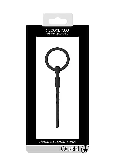 No Minimum Order Ouch! Silicone Plug 7mm
