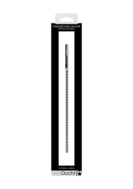 Ouch! Stainless Steel Beaded Dilator 8mm Wholesale