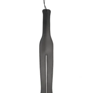 Money Back Guarantee Ouch! Pain - Saddle Leather Three Finger Paddle Tawse