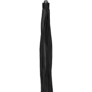 Ouch! Sparkling Pointed Handle Leather Flogger No Minimum Order