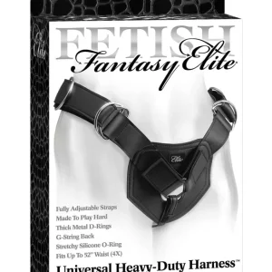 Flash Sale Fetish Fantasy Elite Universal Heavy Duty Harness – Compatible w/Any Silicone Dildo