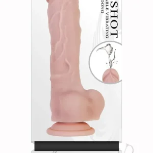 Evolved Big Shot Vibrating & Squirting Dong – Flesh Budget