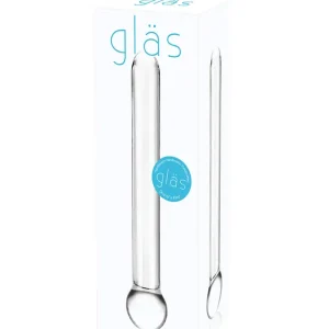 Glas 7″ Straight Glass Dildo – Clear Top Rated