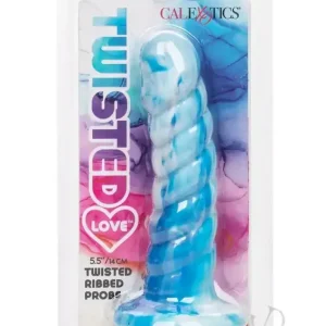 Fast Shipping Twisted Love Twisted Ribbed Probe – Blue