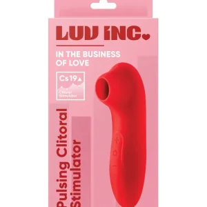 Luv Inc. Pulsating Clitoral Stimulator – Red Grab Now