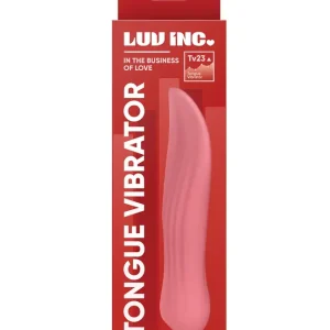 Editor’s Pick Luv Inc. Tongue Vibrator – Taupe