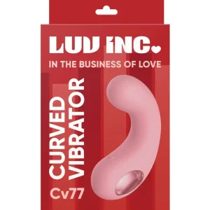 Luv Inc. Curved Vibrator – Light Pink Latest