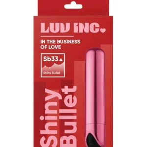 Luv Inc. Shiny Bullet – Pink Same Day Shipping