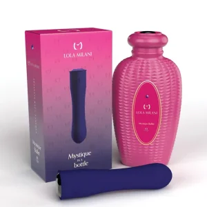 Low Price Lola Milani Mystique Bullet w/Pink Bottle– Dark Purple