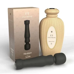 Lola Milani Mystique Wand w/Taupe Bottle – Black Popular