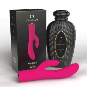 Price Cut Lola Milani Mystique Rabbit w/Black Bottle – Fuchsia