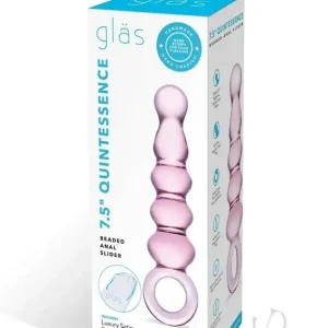 Best Seller Glas Quintessence Beaded Glass Anal Slider