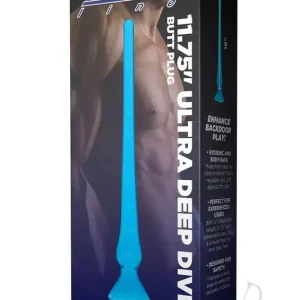 Blue Line Ultra Deep Dive Butt Plug Authentic