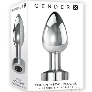 Free Returns GenderX Rockin Metal Plug Xl