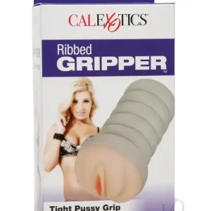 Fresh Stock Ribbed Gripper Masturbator Tight Pussy – Flesh
