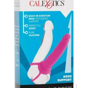 Silicone Love Rider Dual Penetrator Strap On System Pink Affordable