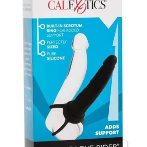 Fresh Stock Silicone Love Rider Dual Penetrator Strap On System Black