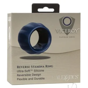 Viceroy Reverse Stamina Ring Blue Modern
