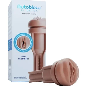 Autoblow AI Ultra Vagina Sleeve – Brown Special Discount