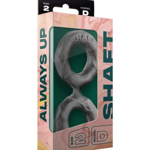 One Day Deal Shaft Double C-Ring– Medium Gray