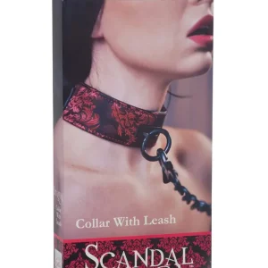 Final Sale Scandal Collar w/Leash
