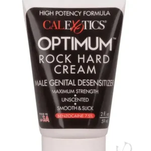 Order Now Optimum Rock Hard Desensitizing Cream Bulk Tube 2 Ounces