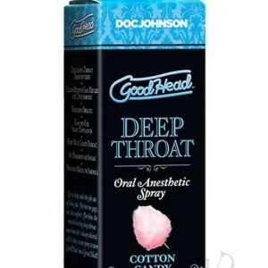 Goodhead Deep Throat Spray Cotton Candy Free Delivery