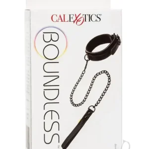 Express Delivery Boundless Collar and Leash Black