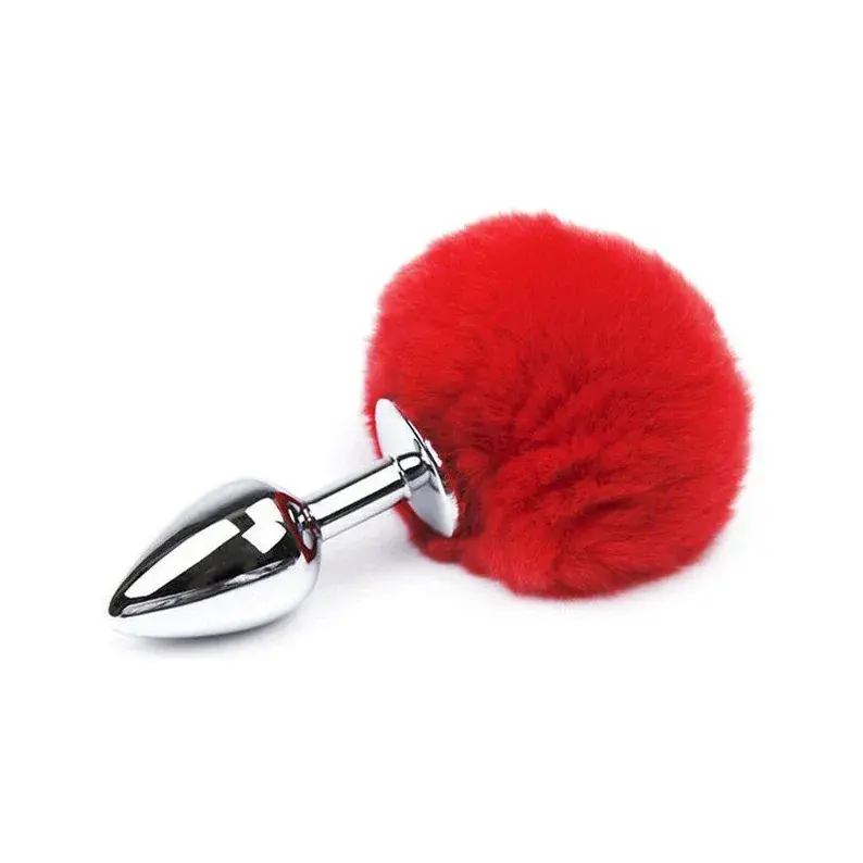 Top Rated Pom Pom Metal Anal Plug