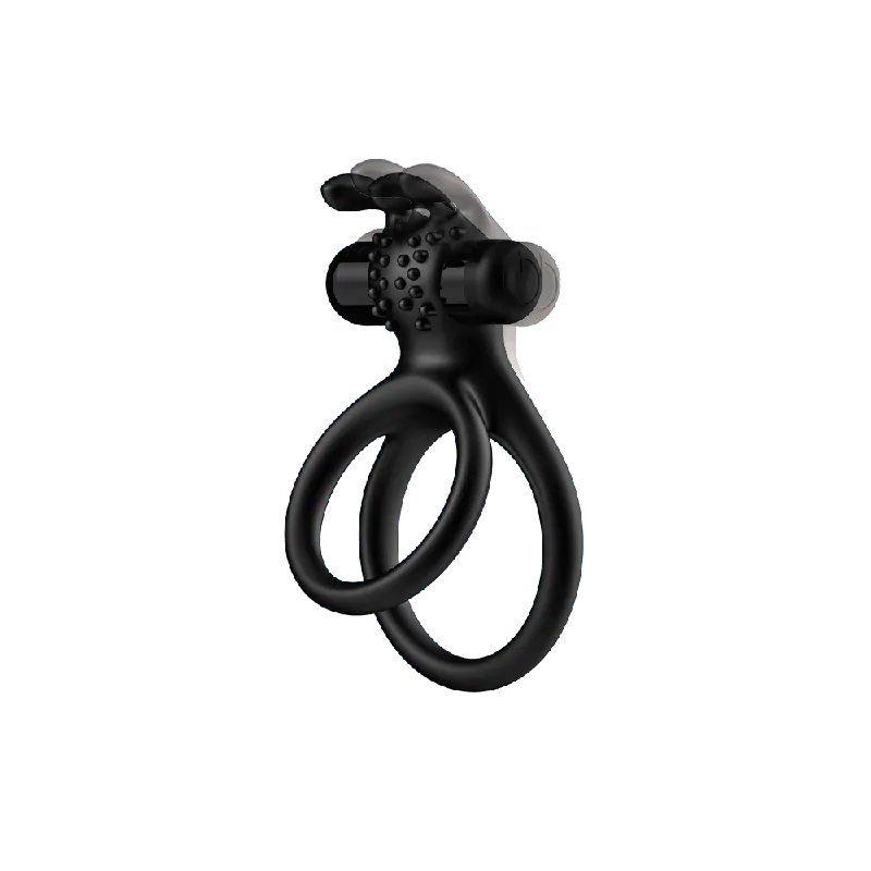 Pleasure Rabbit Double Cock Ring Crafted