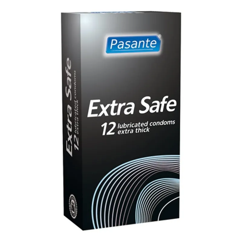 No Minimum Order Pasante Extra Safe Condoms - 12pcs